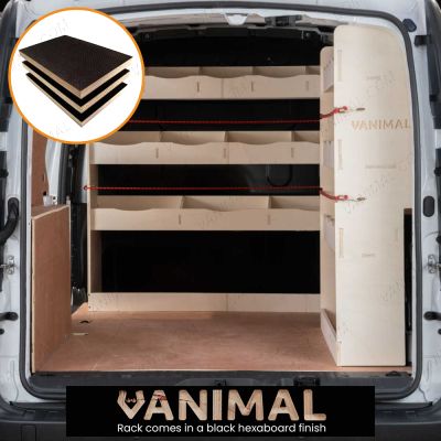 Renault Kangoo II L2 Phenolic OS Rear and Full Width Bulkhead Vanimal