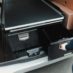 VW Transporter T7 2025- ProTop Twin Drawer System with Sliding Tray  1680mm  Deep Drawer