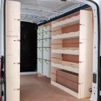 Nissan Interstar 2025- Double Rear and Front Festool Ply Racking (Triple Pack)