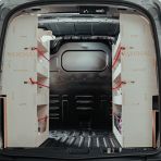 Nissan Townstar 2022 L1 NS Rear and Full XL OS Van Racking with dual modules