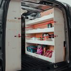 Premium 12mm plywood van racking for Nissan Townstar 2022 L1 NS Rear and XL OS fitment
