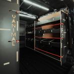 Nissan Townstar 2022 L2 triple racking system with 24 compartments and 9 shelves