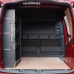 Nissan Townstar 2022 L2 van racking set with NS rear module