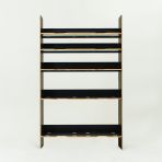 Black hexaboard Systainer racking for Nissan Interstar 2025 OS front