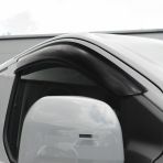 VW Transporter T7 2025- Set of 2 Adhesive Wind Deflectors close-up view