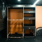 Vanimal RackOut Front Rack for Fiat Scudo 2022+ featuring Packout Trolley and Shelf – Milwaukee Packout Van Racking solution