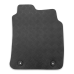 Finish of the VW Transporter T7 2025+ Auto Tailored Front Rubber Floor Mat (Twin Passenger – Heavy-Duty Checker Plate, 1 Piece)