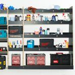 Rear van view of the Nissan Interstar 2025- L3 Hexaboard Driver Side