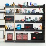 Rear van view of the Nissan Interstar 2025- L3 Hexaboard Driver Side