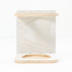 Front view of the Ply Hand Wipe Holder for Containers 