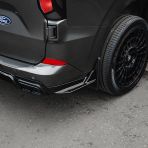 Ford Transit Custom 2023- Matt Black Rear Bumper Protector