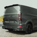 Close-up view of the Rear Styling Upgrade