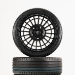 Close-up view of the Front face view of the 20" Predator Iconic Alloy Wheel