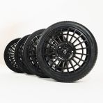 Close-up side angle view of the front face view of the 20" Predator Iconic Alloy Wheel