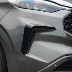 LH side Ford Transit Custom 2023- Gloss Black Front Canards