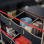 Heavy-duty phenolic-coated hexaboard racking for Nissan Townstar 2022 L2 vans