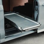 Close-up view of the Drawer System with Sliding Floor from ProTop