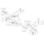 Nissan NV300 (2016-) Flange Tow Bar Fitting Diagram