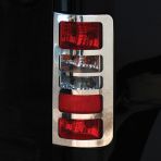Ford Transit Chrome Rear Light Guards Mk6 / Mk7