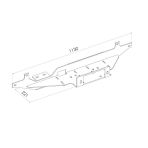 Parts of the VW Transporter T5 T5.1 Front Bumper Hidden Winch Mount 