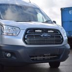 Close-up view of the Ford Transit Mk8 (2014-2018) ST4 Evolution LED Grille Integration Kit