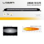 Lazer Lamps Linear-18 Elite LED Light Bar on road measurement data