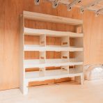 Nissan Interstar 2025 premium plywood front Ulti‑Rack compartment system