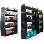 Complete Nissan Interstar 2025 hexaboard racking system with toolbox front, L3 middle infill and NS/OS rear units