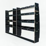 High‑capacity hexaboard racking system for Nissan Interstar 2025 with front and balanced rear storage