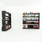 Heavy‑duty hexaboard triple‑module racking for Nissan Interstar 2025 L3 with bulkhead and full‑height shelving