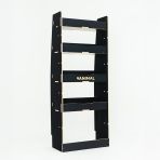 Nissan Interstar 2025 L3 racking system with 8 compartments and 4 shelves