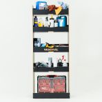 Nissan Interstar 2025 L3 middle infill van racking in black hexaboard finish