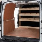 NS View, Renault Kangoo II 2008-2021 L1/L2 Full-Width Bulkhead Ply Racking and Shelving Unit