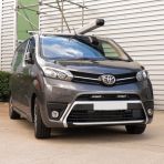 Lazer Lamps Linear-6 LED Light Bar Bumper Integration Kit fitted on the Toyota Proace (2016-) 