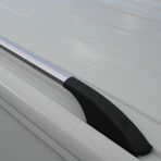 Nissan Primastar LWB Silver Alloy Roof Rails