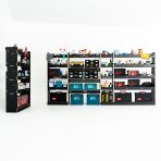 Complete Nissan Interstar 2025 L3 hexaboard racking system with bulkhead, toolbox front, infill, middle and rear units