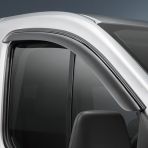Close-up view of the Nissan NV300 2015- Set of 2 Adhesive Wind Deflectors
