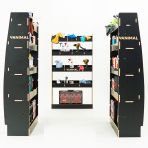 Nissan Interstar 2025 hexaboard triple racking system with bulkhead storage and dual 15‑compartment rear modules