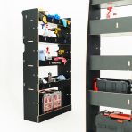 Nissan Interstar 2025- MWB Hexaboard Double Rear + Bulkhead Racking (Triple Pack)