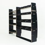 Hexaboard Festool Systainer racking with OS rear shelving for Nissan Interstar 2025