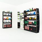 Full hexaboard van racking setup for Nissan Interstar 2025 with bulkhead module, 5 Festool shelves and rear shelving