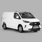Ford Transit Custom 2023- SWB Black Stainless Steel Side Bars