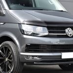 VW Transporter T6 Gloss Black Lower Grille set without Radar Lower