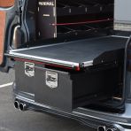 ProTop Sliding Deck and Deep Drawer System open