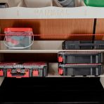 Close-up view of the Fiat Scudo x2 Angled Shelves