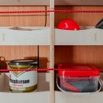 Close-up view of the seamless fit