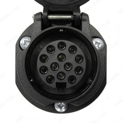 VW Transporter T6 2016-2019 13-Pin Towing Electrics