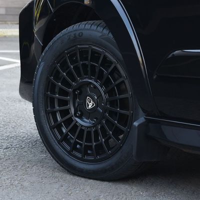 Ford Transit Custom 18" Predator Iconic Matte Black Alloy Wheel