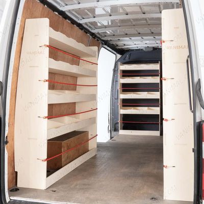 Professional premium plywood four‑module Festool setup for Nissan Interstar 2025