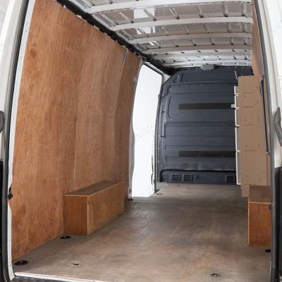 Side panel view of Nissan Interstar 2025- Front Festool Racking Unit
